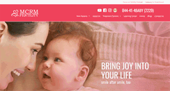 Desktop Screenshot of mcrmfertility.com